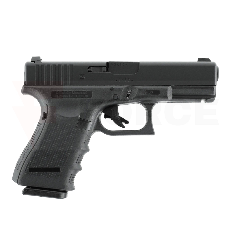 Газов еърсофт пистолет GLOCK 19 Gen4 Blowback 6мм » Force.BG