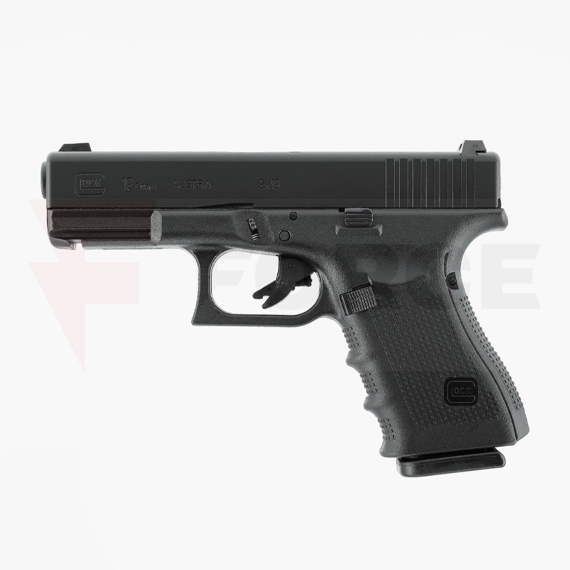 Газов еърсофт пистолет GLOCK 19 Gen4 Blowback 6мм » Force.BG