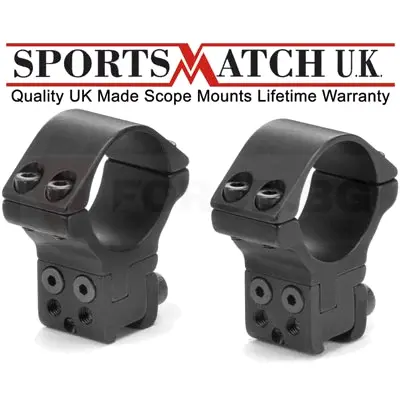 Монтаж за оптика 30мм Sportsmatch UK ATP61C с регулируема височина » Force.BG
