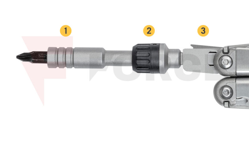 Адаптор с тресчотка Leatherman RATCHET DRIVER » Force.BG