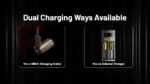 Акумулаторна батерия 18350 Nitecore NL1816R 1600mAh USB-C » Force.BG