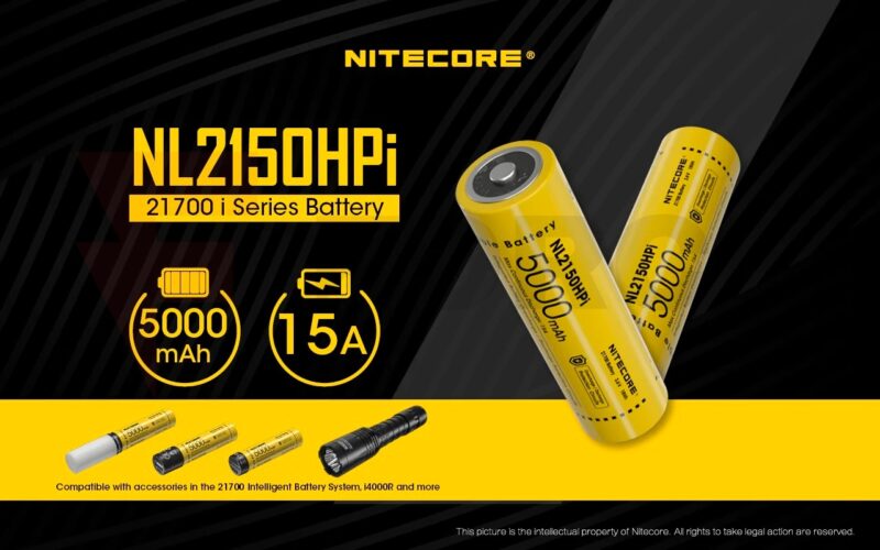 Акумулаторна батерия 21700 Nitecore 5000mAh Li-ion » Force.BG