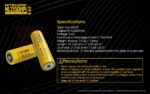 Акумулаторна батерия 21700 Nitecore 5000mAh Li-ion » Force.BG