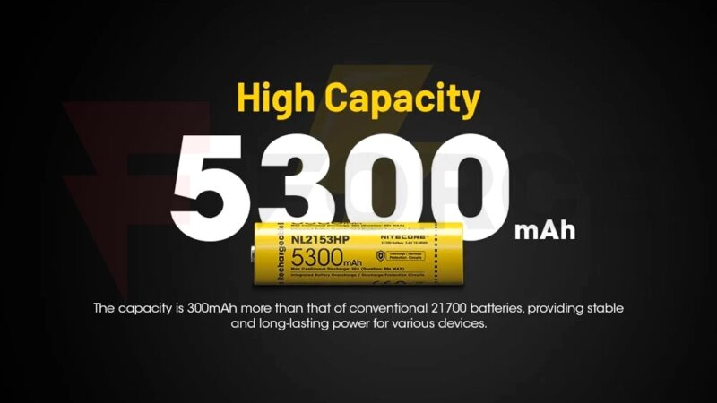 Акумулаторна батерия 21700 Nitecore 5300mAh 20A » Force.BG