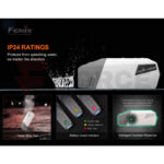 Авариен фенер Fenix E-STAR 100 лумена с USB зареждане » Force.BG