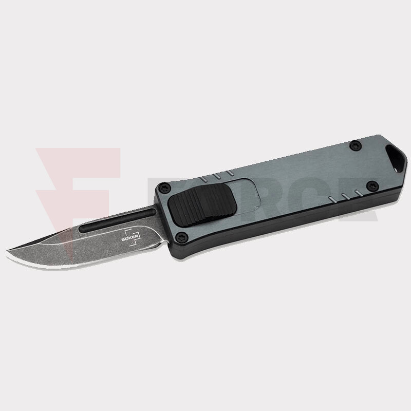 Автоматичен Нож Boker USB OTF Gray » Force.BG