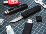 Автоматичен Нож Boker USB OTF 45mm D2 Алуминий » Force.BG