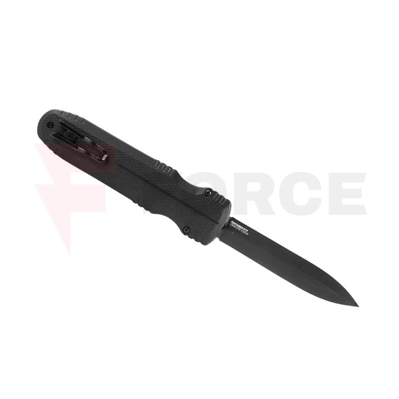 Автоматичен Нож SOG Pentagon OTF S35VN Aluminum Black » Force.BG