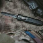 Автоматичен Нож SOG Pentagon OTF S35VN Aluminum Black » Force.BG