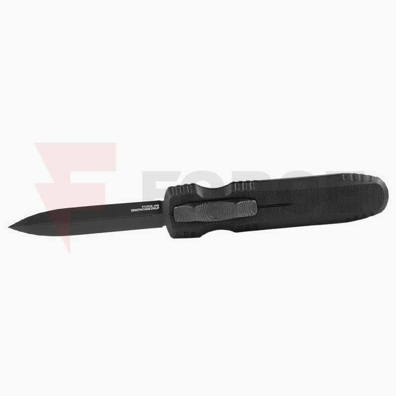 Автоматичен Нож SOG Pentagon OTF S35VN Aluminum Black » Force.BG