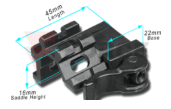 Монтаж за оптика Leapers Quad Weaver QD алуминиев » Force.BG