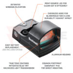Бързомер Bushnell RXS-100 Reflex Sight 1x25 4 MOA » Force.BG