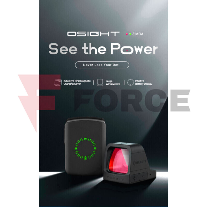 Бързомерец Osight 3MOA червена точка FDE » Force.BG