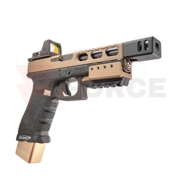 База Toni System Picatinny за Glock 17 с Алуминиева Tежест » Force.BG