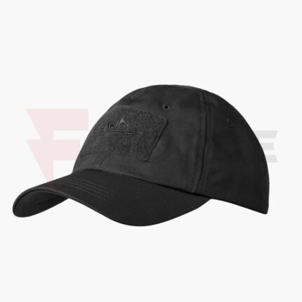 Бейзболна шапка Helikon-Tex черна Polycotton Ripstop » Force.BG