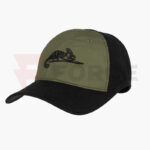 Тактическа бейзболна шапка Helikon-tex Logo Cap Black/Olive Green » Force.BG