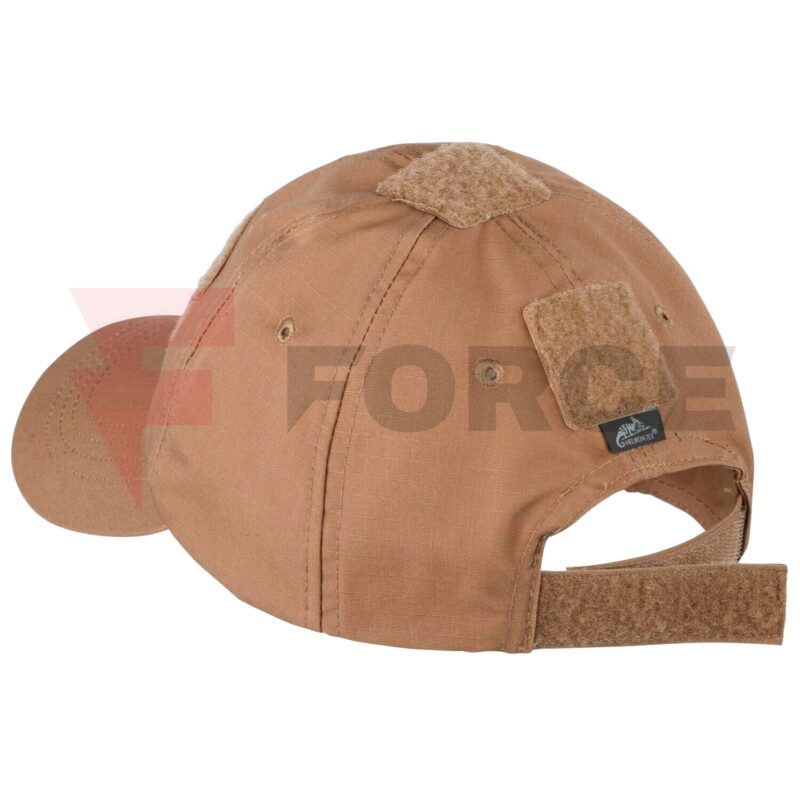 Бейзболна шапка Helikon-Tex черна Polycotton Ripstop » Force.BG