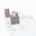Бензинова запалка Zippo ARMOR ANTQ SLV » Force.BG