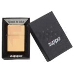Бензинова запалка Zippo HIGH POLISH BRASS » Force.BG