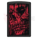Бензинова запалка Zippo Red Skull Design » Force.BG