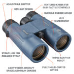 Бинокъл 10x42 Bushnell H2O Waterproof IPX7 » Force.BG