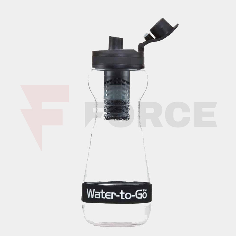 Бутилка за вода с филтър Water to Go 3in1 Black 500 ml » Force.BG