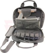 Чанта за оръжие UTG Leapers Competition Shooter's Double Pistol Case Black » Force.BG