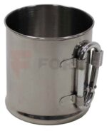 Чаша неръждаема стомана с карабинер 200ml Max Fuchs » Force.BG