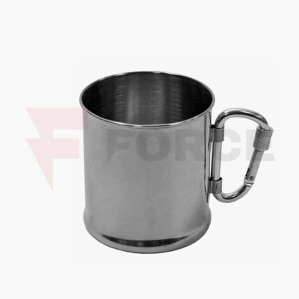 Чаша неръждаема стомана с карабинер 200ml Max Fuchs » Force.BG