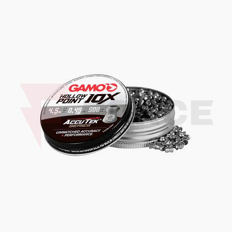Чашки Gamo AccuTek Hollow Point 10X 4.5 мм 500 бр » Force.BG