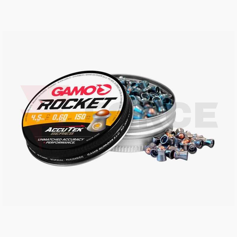 Чашки за въздушно оръжие Gamo AccuTek Rocket 4.5 mm 150 бр » Force.BG