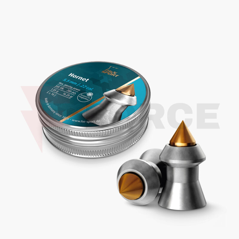 Чашки за въздушно оръжие H&N Hornet 5.5 mm .22 cal 16.2 grain » Force.BG