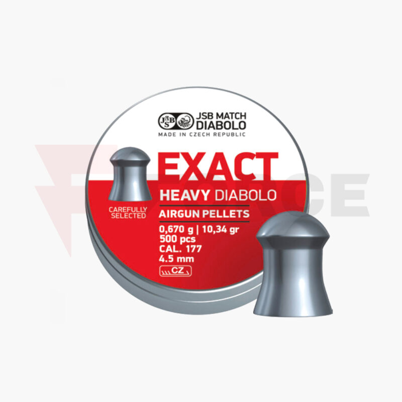 Чашки JSB Diabolo Exact Heavy 4.52 мм 0.67 гр » Force.BG