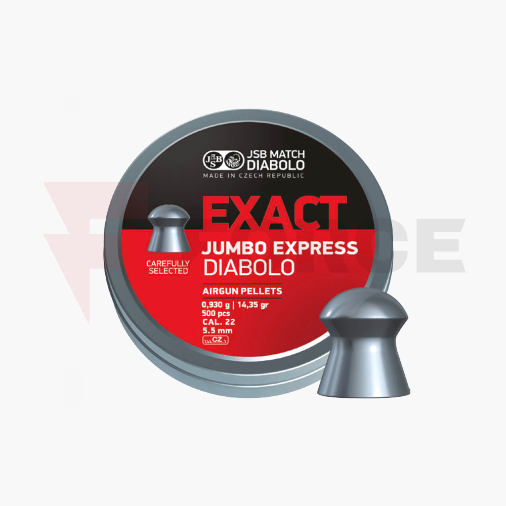 Чашки JSB Diabolo Exact Jumbo Express 5.52мм 250бр » Force.BG Чашки JSB Diabolo Exact Jumbo Express 5.52мм 250бр » Force.BG