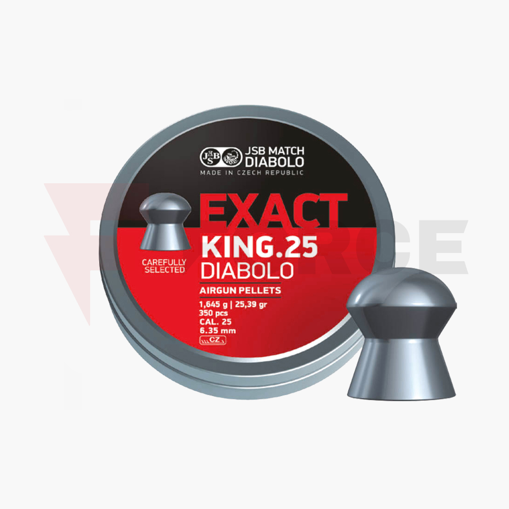 Чашки JSB Diabolo Exact King 6.35 мм 150 бр » Force.BG Чашки JSB Diabolo Exact King 6.35 мм 150 бр » Force.BG