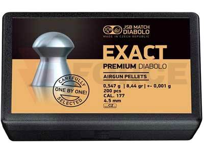 Чашки JSB Diabolo Exact Premium 4.5мм 0.547гр 200бр » Force.BG