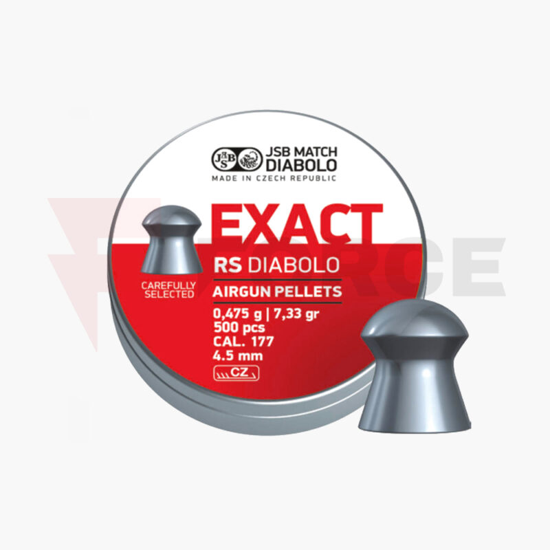 Чашки JSB Diabolo Exact RS 4.52 мм 0.475 гр 500 бр » Force.BG