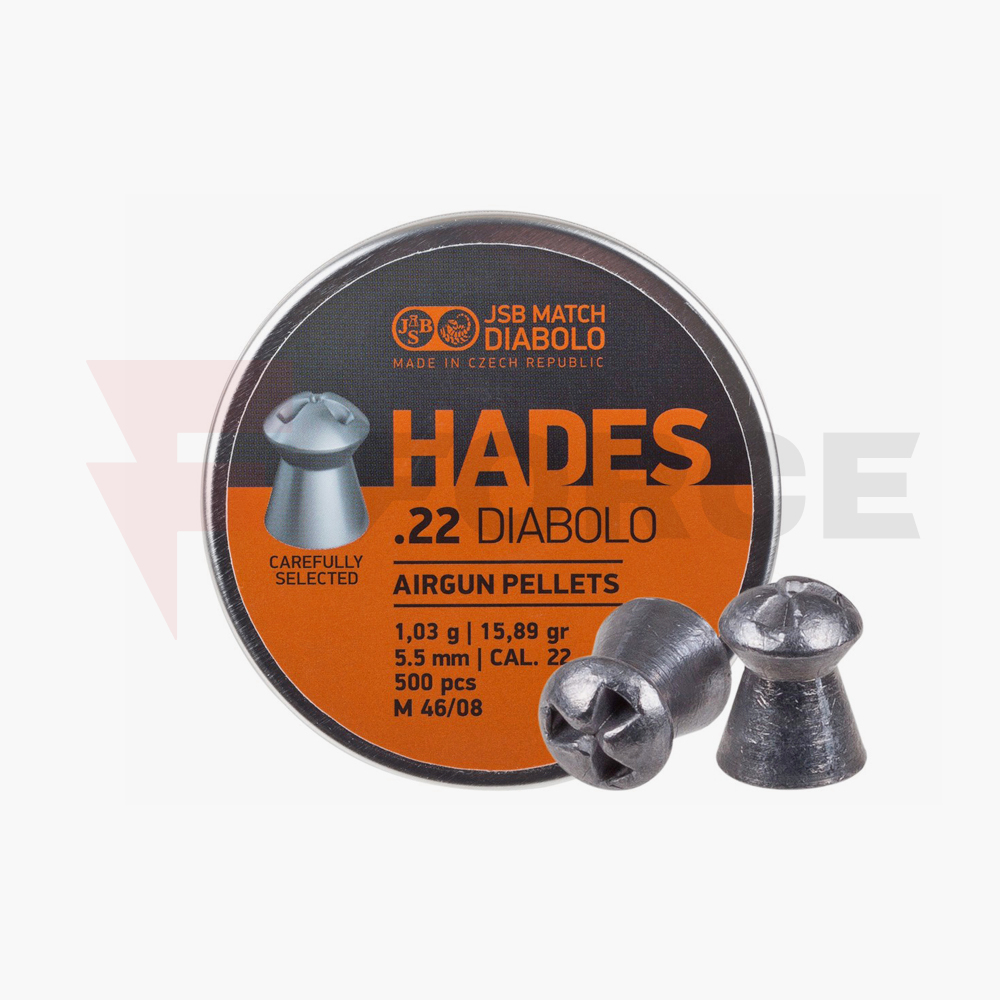 Чашки JSB Diabolo Hades 5.5mm 500 бр калибър .22 » Force.BG Чашки JSB Diabolo Hades 5.5mm 500 бр калибър .22 » Force.BG