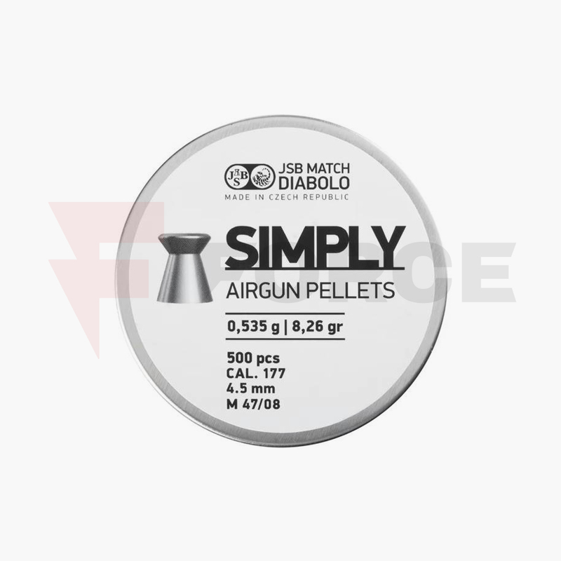 Чашки JSB Diabolo Simply 4.5mm 0.535гр 500бр » Force.BG