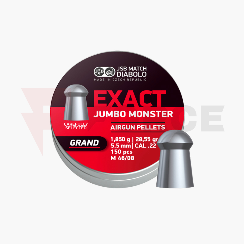 Чашки JSB Jumbo Monster GRAND 5,52мм 200бр 1,85гр » Force.BG