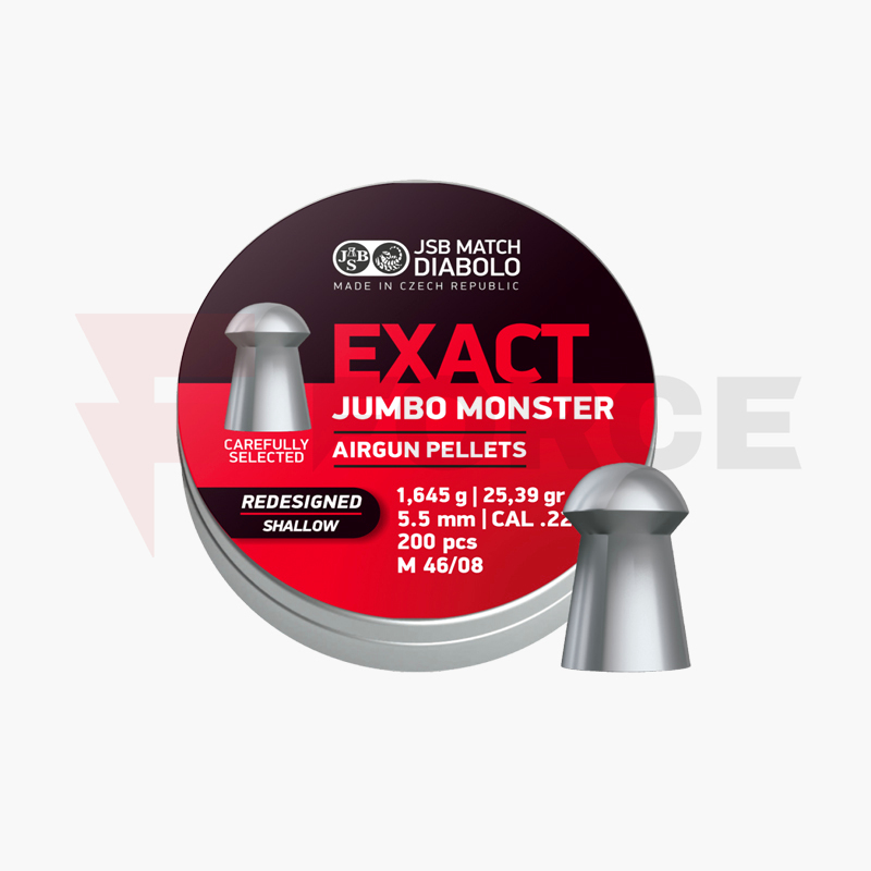 Чашки JSB Jumbo Monster Redesigned SHALLOW 5,52мм 200бр 1,645гр » Force.BG