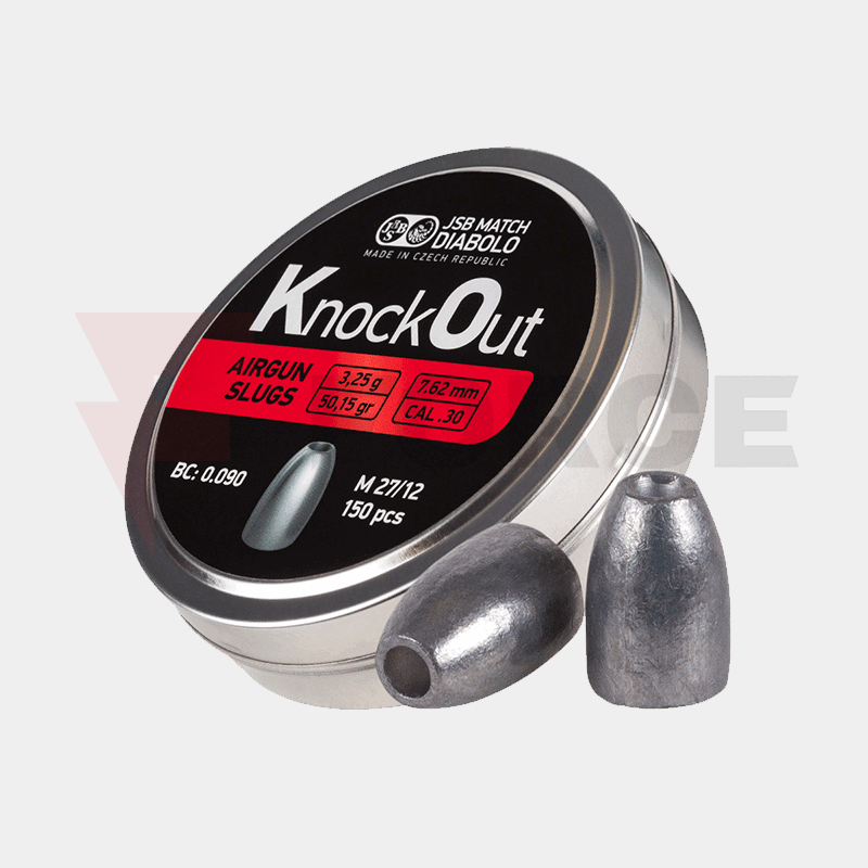Чашки JSB Slugs KnockOut .30 Cal