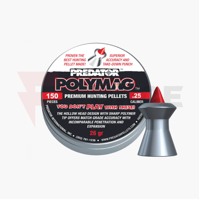 Чашки Polymag Predator 6.35 мм 150 бр JSB Diabolo » Force.BG