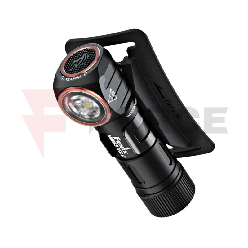Челник с AA батерия Fenix HM23 V2.0 300 Лумена » Force.BG