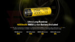 Челник 2000 лумена Nitecore HC65 UHE 222м метал » Force.BG