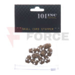Череп за гривни или оплетки от паракорд 101 INC stopper skull set 10 бр койот » Force.BG