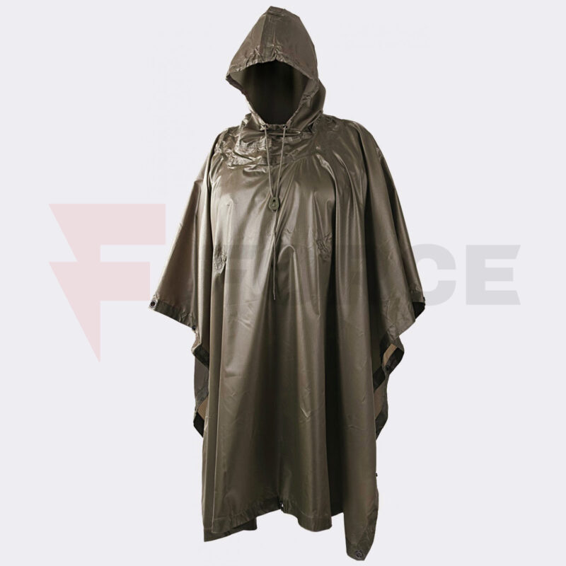 Дъждобран пончо Helikon-Tex Poncho 210x145 см зелено тайга » Force.BG