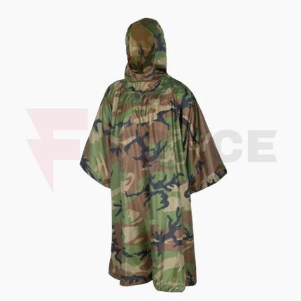 Тактическо пончо дъждобран Helikon-Tex US Woodland » Force.BG