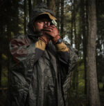 Тактическо пончо дъждобран Helikon-Tex US Woodland » Force.BG