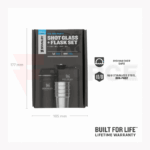 Манерка с чаши за шотове Stanley Adventure Matte Black Pebble » Force.BG